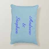 Gay Lovers  Pillow Accent Kussen (Achterkant (Verticaal))