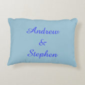 Gay Lovers  Pillow Accent Kussen (Achterkant)