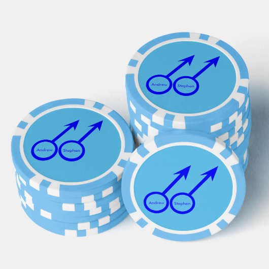 Gay Lovers Poker Chips (Opstapeling)