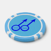 Gay Lovers Poker Chips (Enkel)