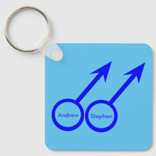 Gay Lovers Specialized Save the Date Wedding Sleutelhanger