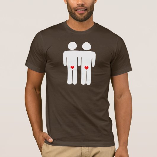 Gay Lovers T-shirt (Voorkant)