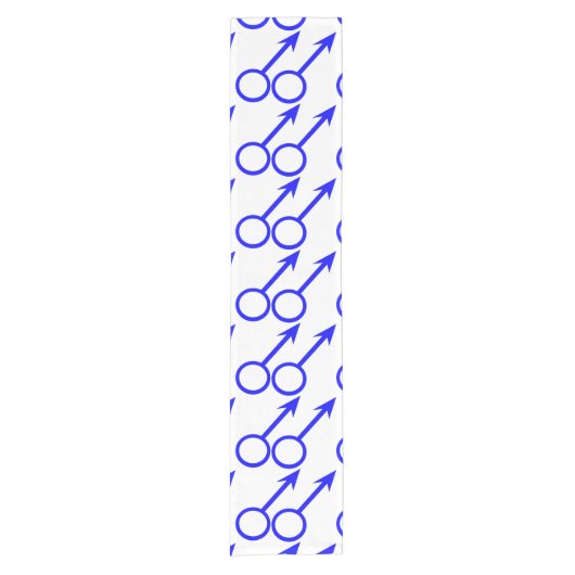 Gay Lovers Table Runner Korte Tafelloper (Voorkant)