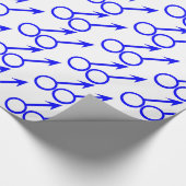 Gay Lovers Wrapping Paper Cadeaupapier (Hoek)