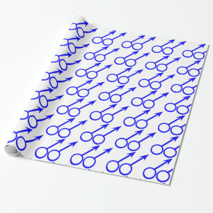 Gay Lovers Wrapping Paper Cadeaupapier