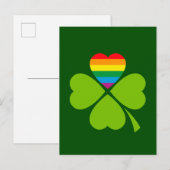 Gay Lucky Clover Briefkaart (Voorkant / Achterkant)
