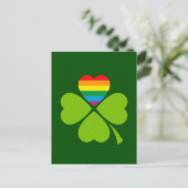 Gay Lucky Clover Briefkaart (Staand voorkant)