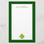 Gay Lucky Clover Briefpapier (Voorkant)