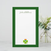 Gay Lucky Clover Briefpapier (Staand voorkant)