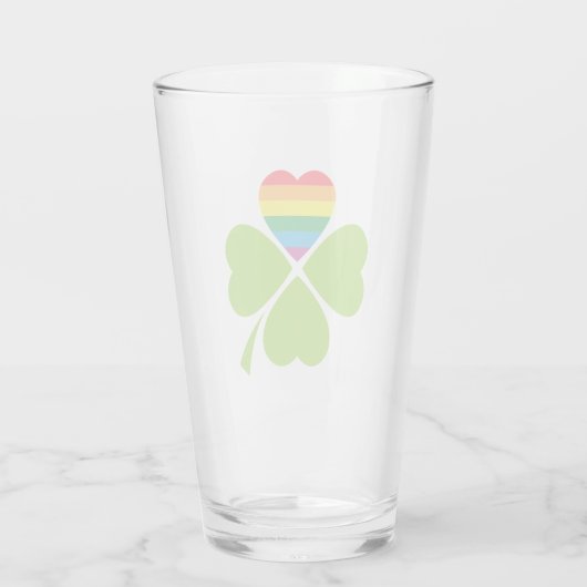 Gay Lucky Clover Glas (Achterkant)