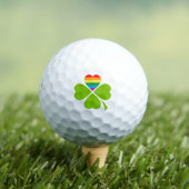 Gay Lucky Clover Golfballen (Insitu Shirt)