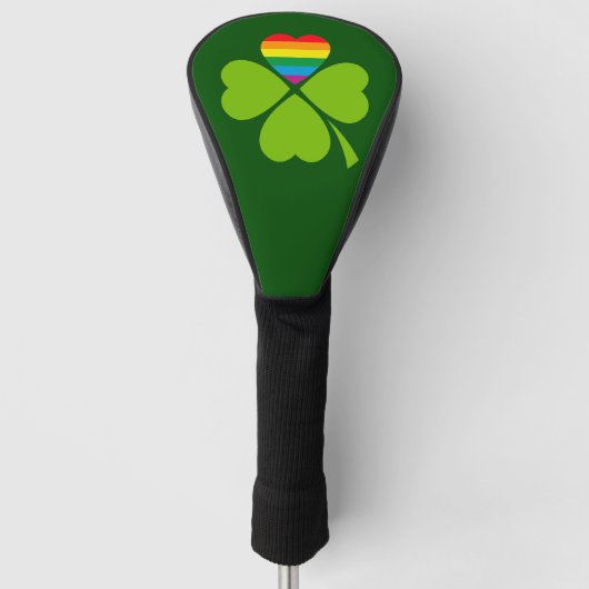 Gay Lucky Clover Golfheadcover (Voorkant)