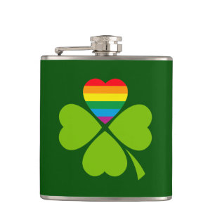 Gay Lucky Clover Heupfles
