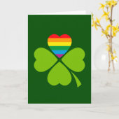 Gay Lucky Clover Kaart (Gele Bloem)