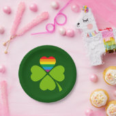 Gay Lucky Clover Papieren Bordje (Feest)