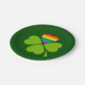 Gay Lucky Clover Papieren Bordje (Gekanteld)