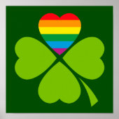 Gay Lucky Clover Poster (Voorkant)