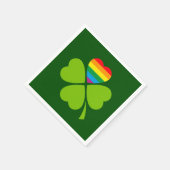 Gay Lucky Clover Servet (Hoek)