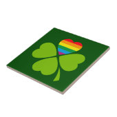 Gay Lucky Clover Tegeltje (Zijkant)
