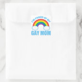 Gay Ma Vierkante Sticker (Tas)