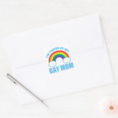 Gay Ma Vierkante Sticker (Envelop)