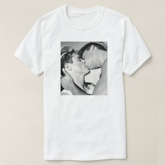 GAY MALE KISS T-SHIRT (Design voorkant)