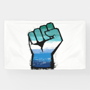Gay Male Pride Fist Spandoek