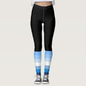 Gay Male Pride Flag (blauw) Leggings (Voorkant)