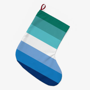 Gay Male Pride Flag Grote Kerstsok