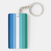 Gay Male Pride Flag Sleutelhanger (achterkant)