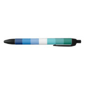 Gay Male Pride Flag Zwarte Inkt Pen (Bodem)