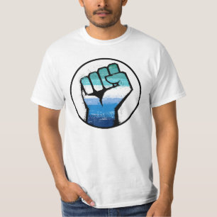 Gay Male Pride Vuist T-Shirt
