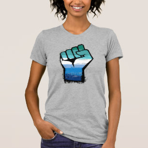 Gay Male Protest Fist T-shirt