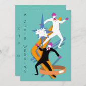 GAY MALE WEDDING COVID via Slipperywindow Kaart (Voorkant / Achterkant)