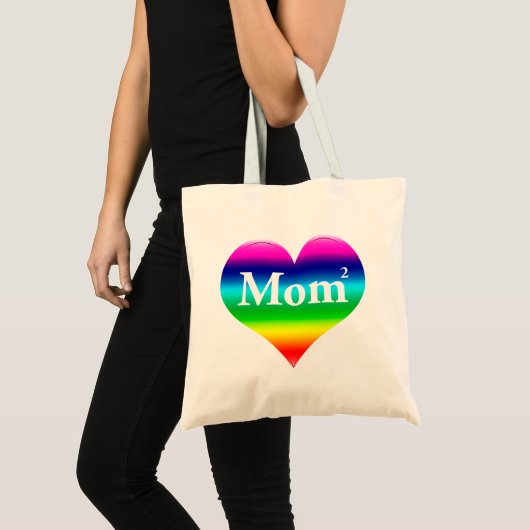 Gay Mam Squared LGBT Tote Bag (Voorkant (product))