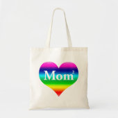 Gay Mam Squared LGBT Tote Bag (Voorkant)