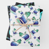 Gay man Pride Cat - Wees jezelf Inpakpapier Vel (In situ)