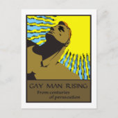 Gay Man Rising 2 Briefkaart (Voorkant)