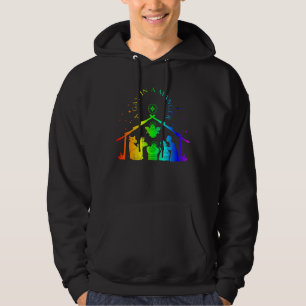Gay Manger LGBTQ Kerstmis Grappig Hoodie