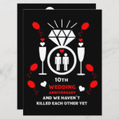 Gay Mannen 10th Wedding Jubileum (Voorkant / Achterkant)