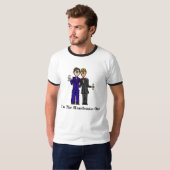 Gay Mannen in Suits Handsome T-shirt Pas het aan! (Voorkant volledig)