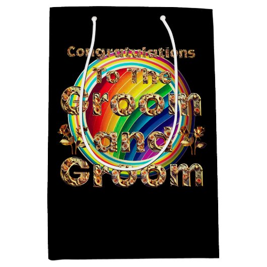 Gay Mannen Medium Cadeauzakje (Voorkant)