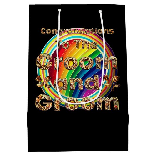 Gay Mannen Medium Cadeauzakje (Achterkant)