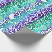 Gay Mannen MLM Pride Squiggle Cadeaupapier (Hoek)