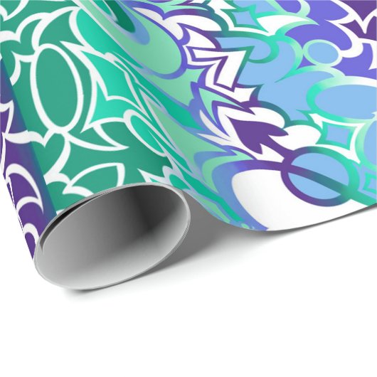 Gay Mannen MLM Pride Squiggle Cadeaupapier (Rol Hoek)