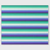 Gay Mannen Pride Flag (Azure & Blue) Cadeaupapier (Vlak)