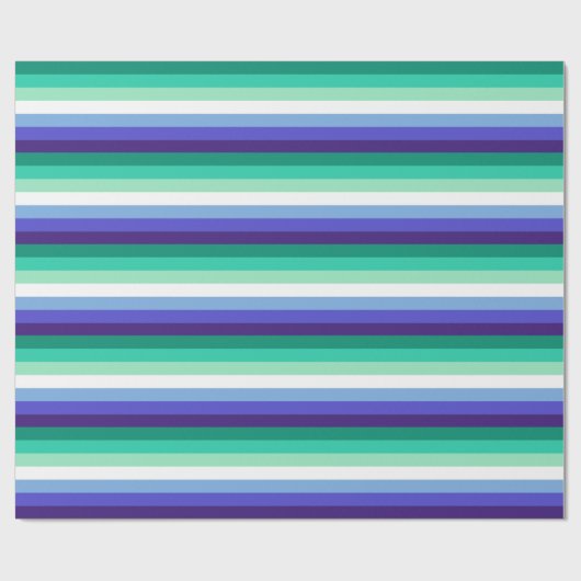 Gay Mannen Pride Flag (Azure & Blue) Cadeaupapier (Vlak)