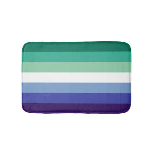 Gay Mannen Pride, Striped Print, LGBTQ PRIDE Badmat