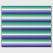 Gay Mannen Pride, Striped Print, LGBTQ PRIDE Cadeaupapier (Vlak)