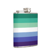 Gay Mannen Pride, Striped Print, LGBTQ PRIDE Heupfles (Rechts)
